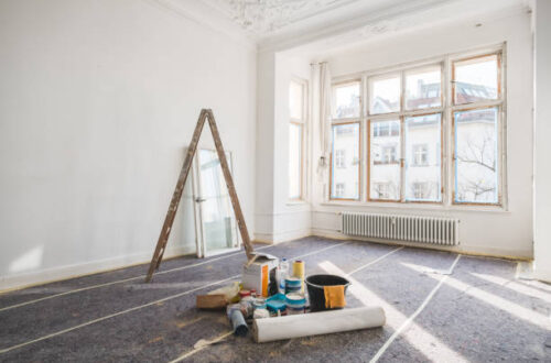 Renovierung einer Wohnung
